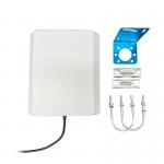 3G 800-2500MHz 10dBi Pole Mount Outdoor Panel Antenna